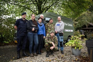 Colonybus en werkgroep PTSS 43 MechBrig te Havelte